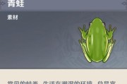 原神攻略（帮助玩家迅速找到原神中的青蛙，提供有效的攻略和秘技）